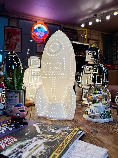 ダルトン　ポーセリン　ロケットライト　（マットホワイト）　LED球対応　※電球は別売です ■ アメリカン雑貨 アメリカ雑貨 | DULTON | 06