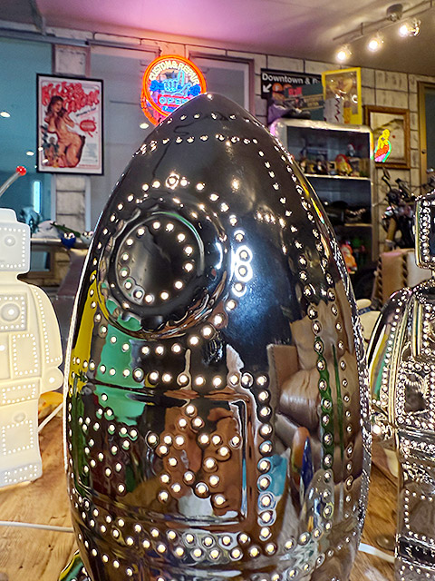 ダルトン　ポーセリン　ロケットライト　（クローム）　LED球対応　※電球は別売です ■ アメリカン雑貨 アメリカ雑貨 爆買 | DULTON | 02