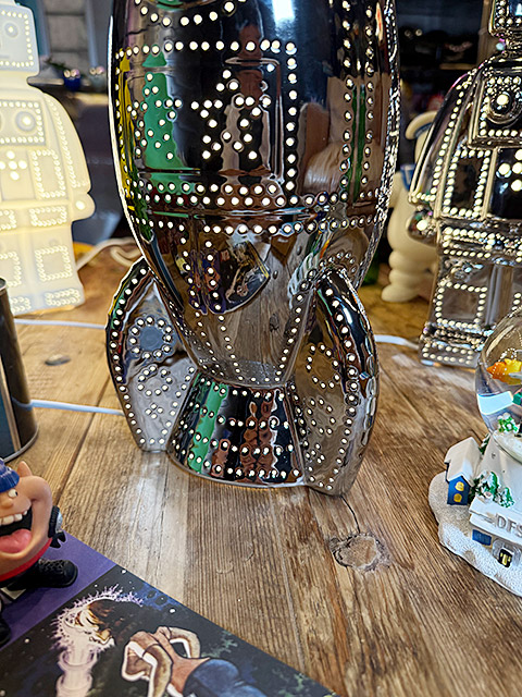 ダルトン　ポーセリン　ロケットライト　（クローム）　LED球対応　※電球は別売です ■ アメリカン雑貨 アメリカ雑貨 爆買 | DULTON | 03