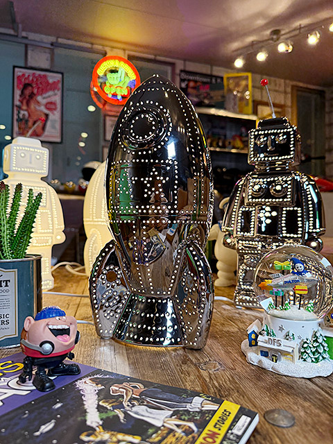 ダルトン　ポーセリン　ロケットライト　（クローム）　LED球対応　※電球は別売です ■ アメリカン雑貨 アメリカ雑貨 爆買 | DULTON | 05