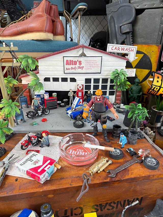 アドバタイジング　ガラスアッシュトレイ　灰皿　（ホームデポ） ■ アメリカン雑貨 アメリカ雑貨 |  | 02