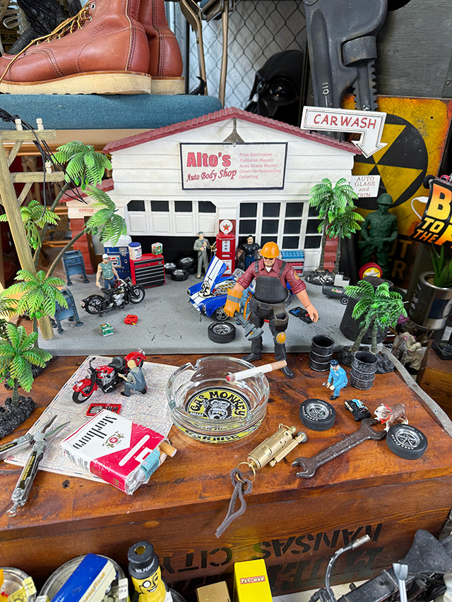 アドバタイジング　ガラスアッシュトレイ　灰皿　（ガスモンキーガレージ） ■ アメリカン雑貨 アメリカ雑貨 |  | 02