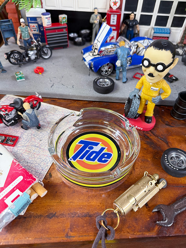 アドバタイジング　ガラスアッシュトレイ　灰皿　（タイド） ■ アメリカン雑貨 アメリカ雑貨 |  | 03