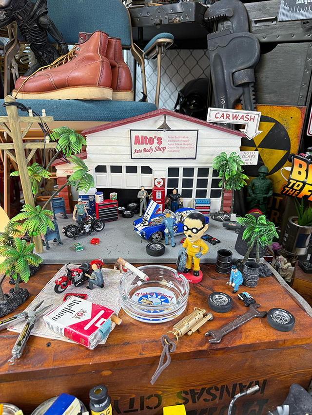 アドバタイジング　ガラスアッシュトレイ　灰皿　（フライングタイガー） ■ アメリカン雑貨 アメリカ雑貨 |  | 02