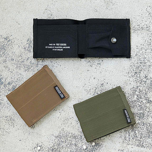 ポストジェネラル　テープウォレット　（オリーブ）　コンパクト　スリム ■ アメリカン雑貨 アメリカ雑貨 |  | 12