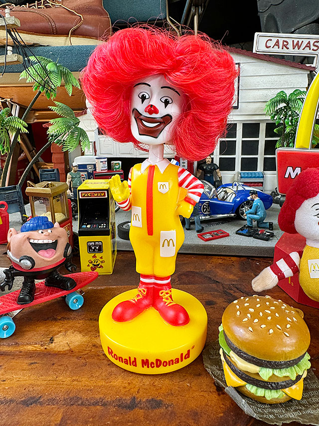 1993 アメリカ マクドナルド ロナルド フィギュア ヴィンテージ 輪投げ