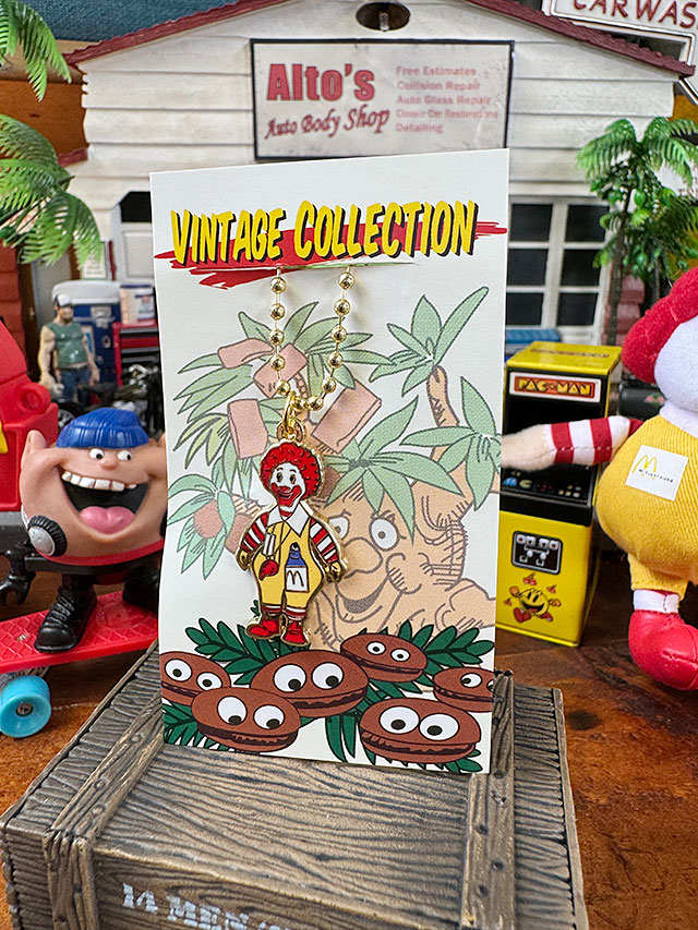 マクドナルド　ヴィンテージコレクション　ロナルド　ボールチェーン　キーホルダー ■ アメリカン雑貨 アメリカ雑貨 |  | 04