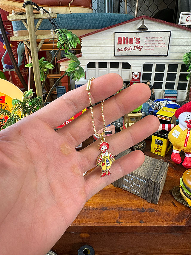 マクドナルド　ヴィンテージコレクション　ロナルド　ボールチェーン　キーホルダー ■ アメリカン雑貨 アメリカ雑貨 |  | 02