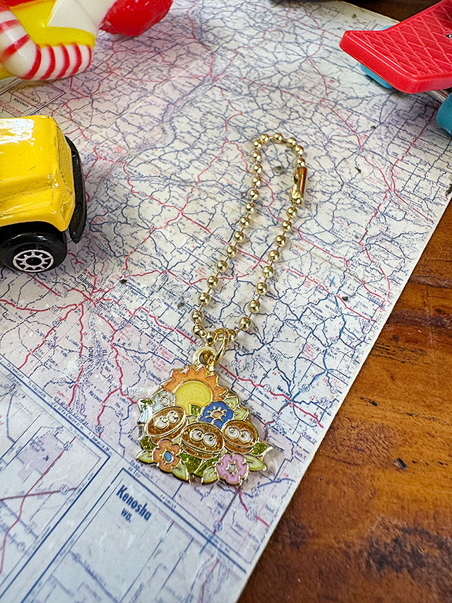 マクドナルド　ヴィンテージコレクション　ハンバーガーパッチ　ボールチェーン　キーホルダー ■ アメリカン雑貨 アメリカ雑貨 | 