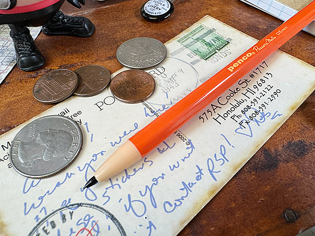 PENCO　ペンコ　パサーズメイト　シャーペン　0.5mm　（レッドオレンジ）　消しゴム付　シャープペンシル　HIGHTIDE　ハイタイド |  | 01