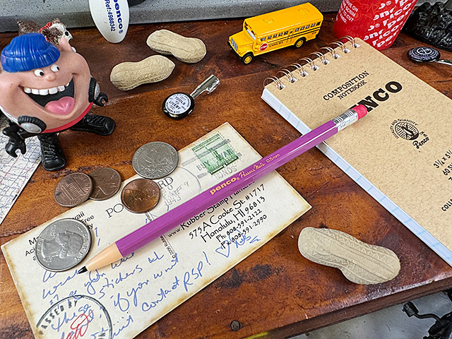 PENCO　ペンコ　パサーズメイト　シャーペン　0.5mm　（パープル）　消しゴム付　シャープペンシル　HIGHTIDE　ハイタイド | 