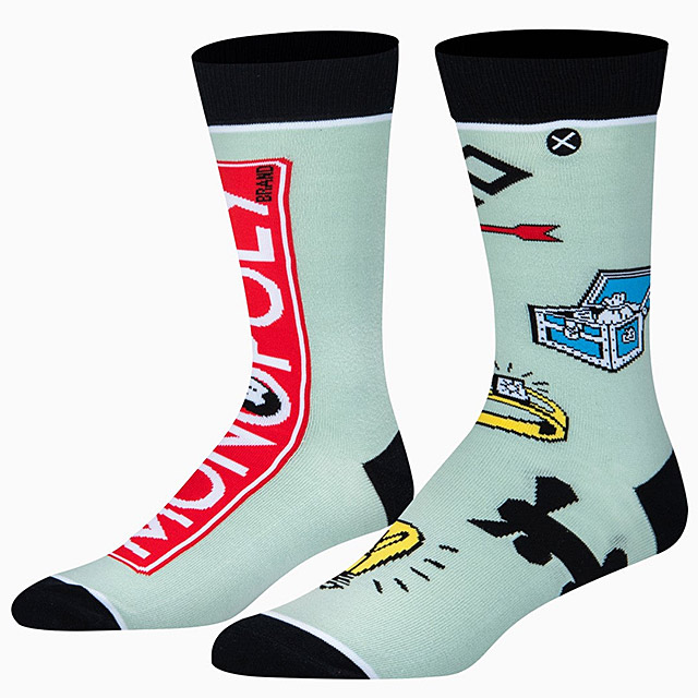 ODD SOX　モノポリー　ソックス　（MONOPOLY SPLIT）　靴下　26〜30cm　オッドソックス ■ アメリカン雑貨 アメリカ雑貨 | 