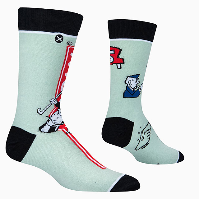 ODD SOX　モノポリー　ソックス　（MONOPOLY SPLIT）　靴下　26〜30cm　オッドソックス ■ アメリカン雑貨 アメリカ雑貨 |  | 02