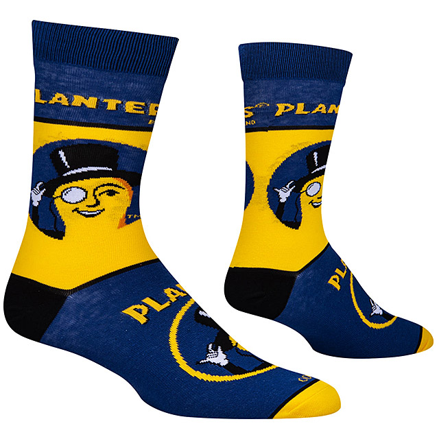ODD SOX　ミスターピーナッツ　ソックス　（MR.PEANUT）　靴下　26〜30cm　オッドソックス ■ アメリカン雑貨 アメリカ雑貨 | 