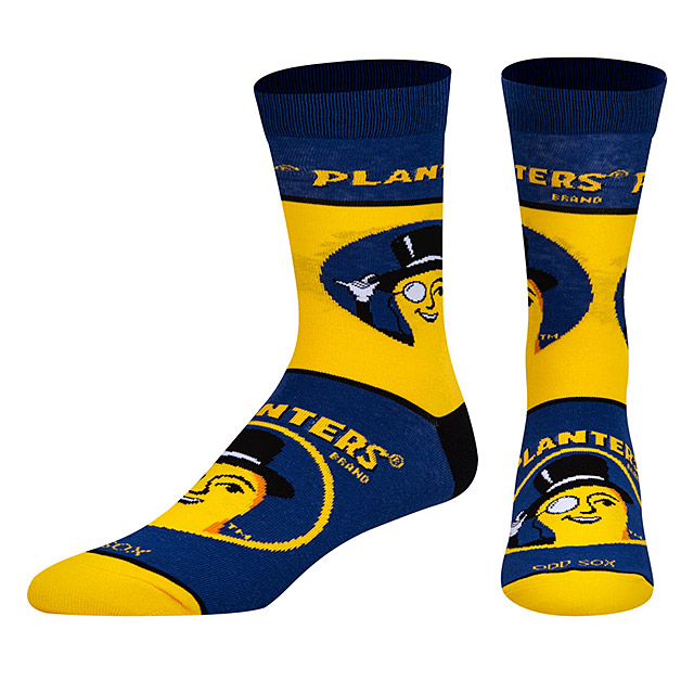 ODD SOX　ミスターピーナッツ　ソックス　（MR.PEANUT）　靴下　26〜30cm　オッドソックス ■ アメリカン雑貨 アメリカ雑貨 |  | 02
