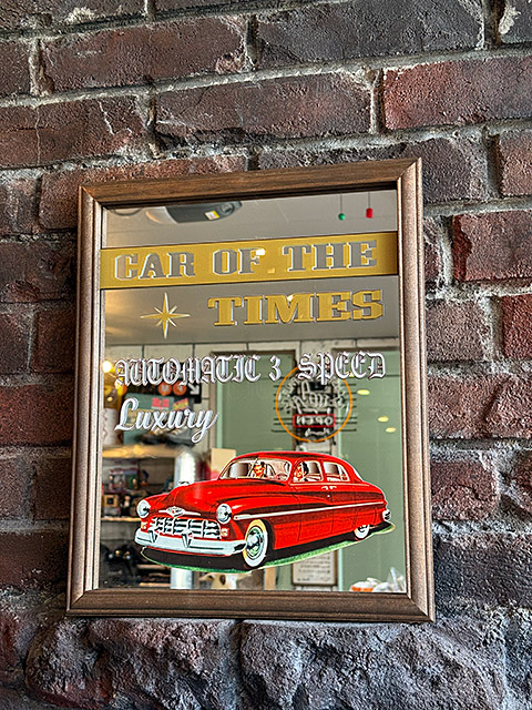 オールドアメリカン パブミラー （CAR OF THE TIMES