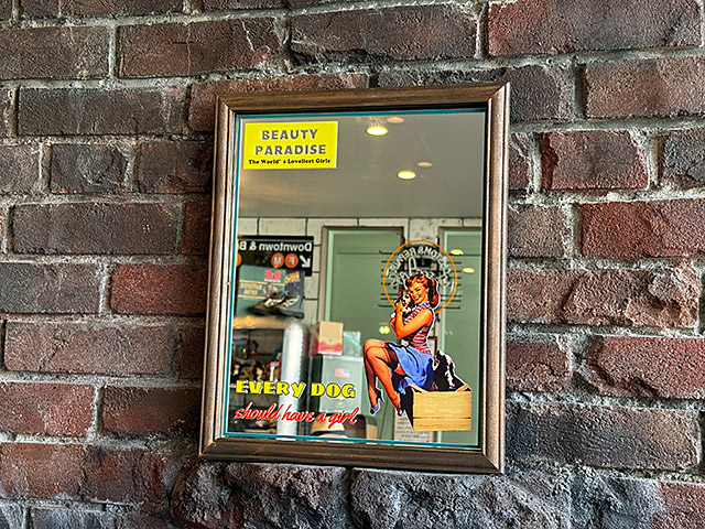 オールドアメリカン パブミラー ピンナップガール （EVERY DOG