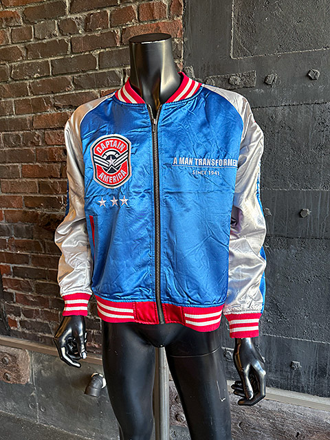 マーベル キャプテンアメリカ スカジャン Lサイズのみの展開 ユニ