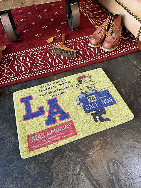 マーキュリー　PVCガレージマット　60cm　（WORKER MR.T at L.A.） ■ アメリカン雑貨 アメリカ雑貨 | MERCURY