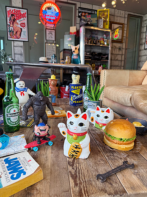 開運紹福　招き猫　とっくり　&　おちょこ　セット　商売繁盛　千客万来 ■ アメリカン雑貨 アメリカ雑貨 |  | 06