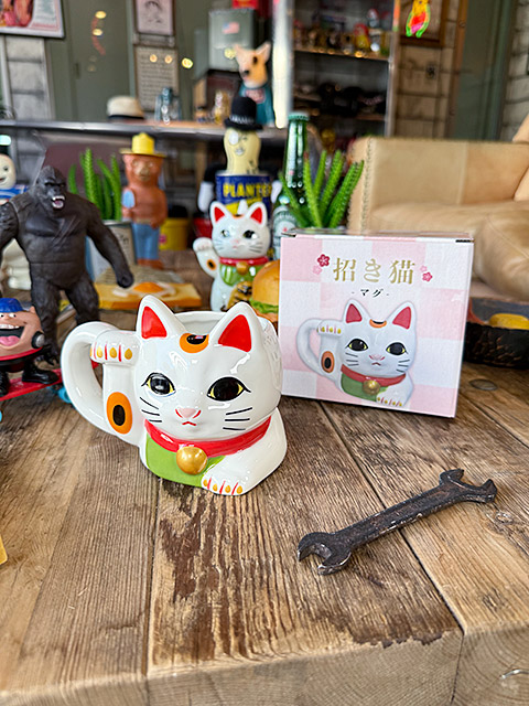 開運紹福　招き猫　マグカップ　商売繁盛　千客万来 ■ アメリカン雑貨 アメリカ雑貨 |  | 04