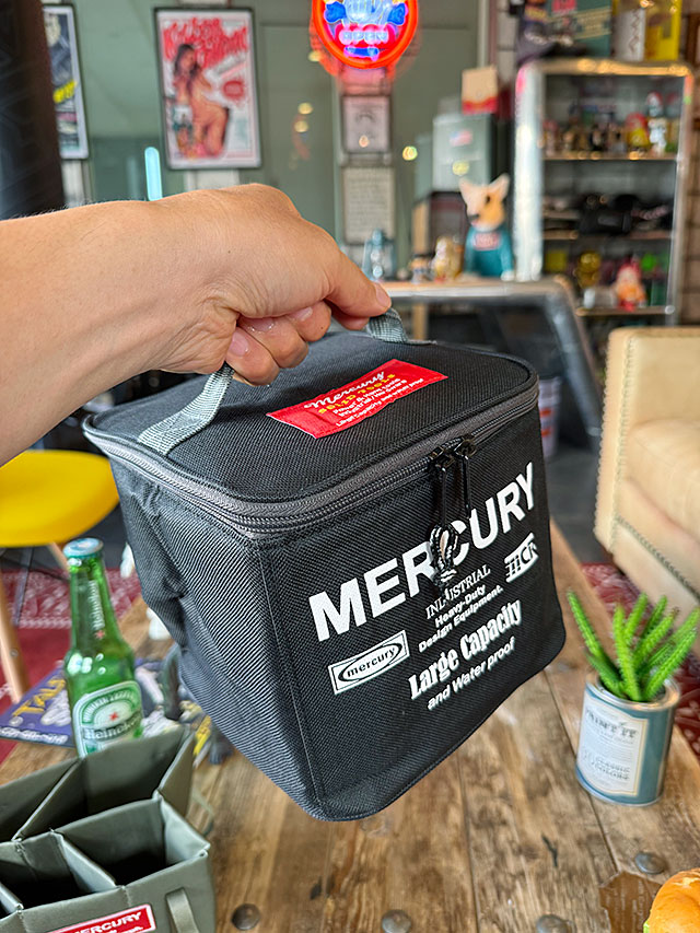 マーキュリー　パーテーションバッグ　（ブラック）　スパイスバッグ　メイクポーチ ■ アメリカン雑貨 アメリカ雑貨 | MERCURY | 02