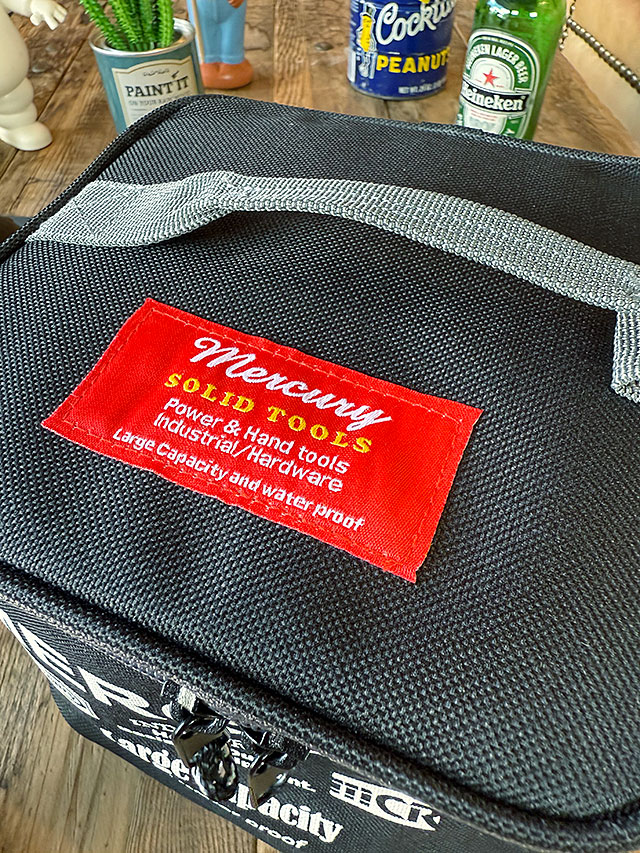 マーキュリー　パーテーションバッグ　（ブラック）　スパイスバッグ　メイクポーチ ■ アメリカン雑貨 アメリカ雑貨 | MERCURY | 05