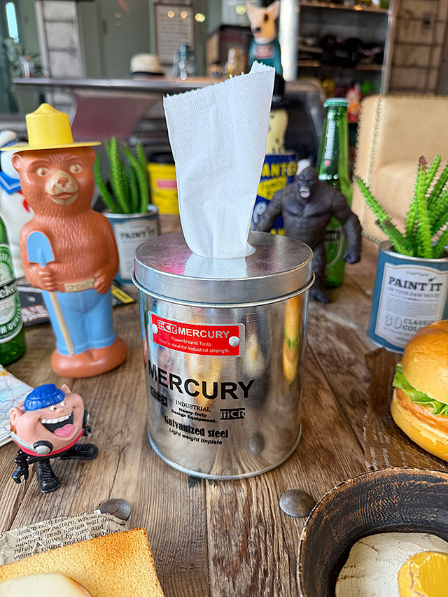 MERCURY（マーキュリー） トイレットペーパーホルダー （シルバー