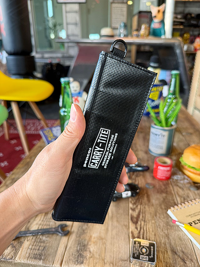 PENCO　ペンコ　キャリータイトケース　Dリング付き　（Mサイズ/ブラック）　2WAY　収納　ポーチ　HIGHTIDE　ハイタイド |  | 01