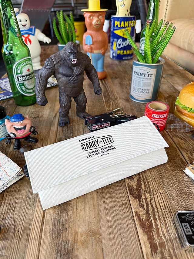 PENCO　ペンコ　キャリータイトケース　Dリング付き　（Mサイズ/ホワイト）　2WAY　収納　ポーチ　HIGHTIDE　ハイタイド |  | 02