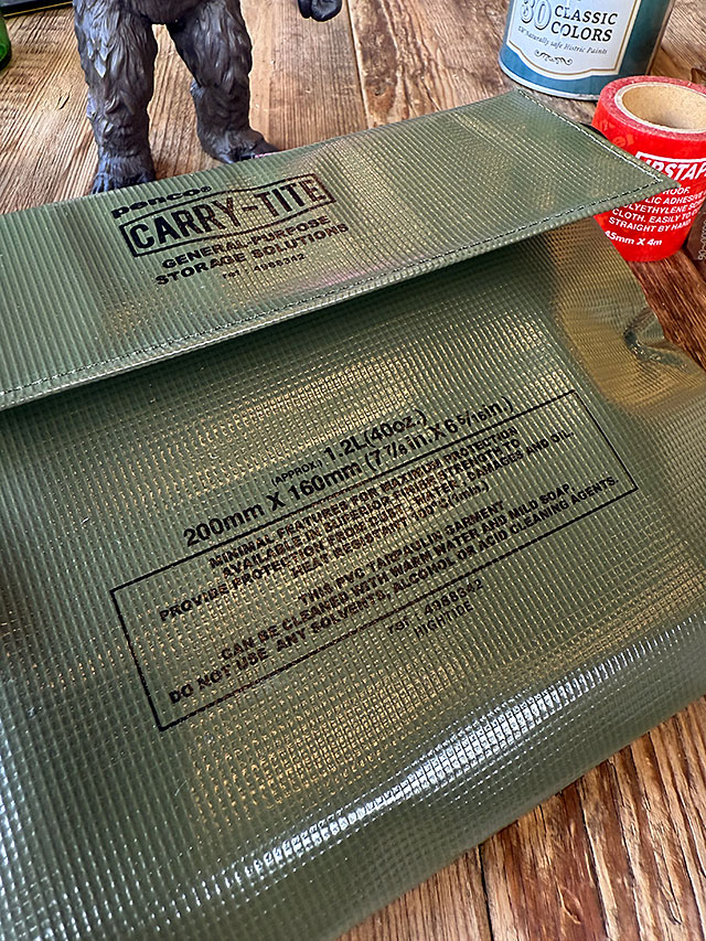 PENCO　ペンコ　キャリータイトケース　Dリング付き　（Mサイズ/カーキ）　2WAY　収納　ポーチ　HIGHTIDE　ハイタイド |  | 03