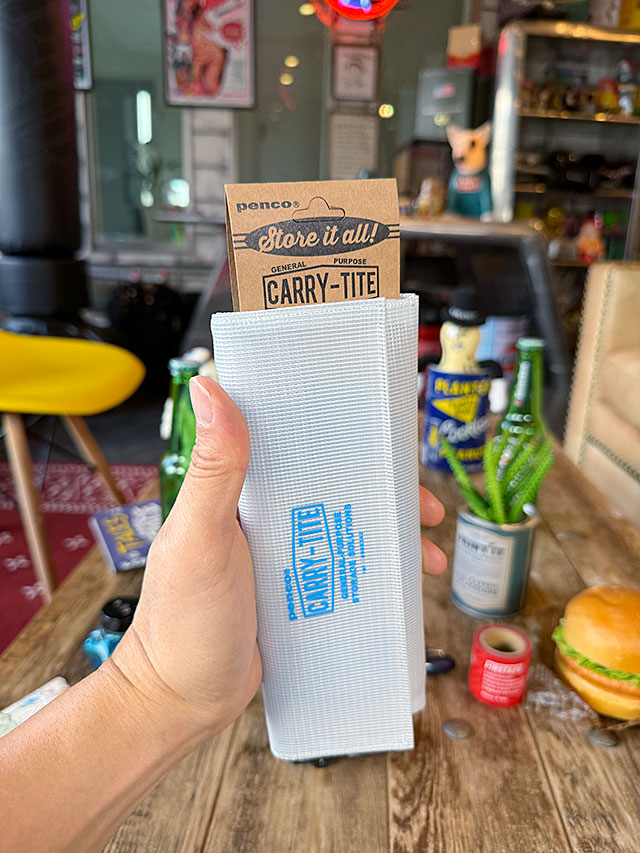 PENCO　ペンコ　キャリータイトケース　Dリング付き　（Mサイズ/クリア）　2WAY　収納　ポーチ　HIGHTIDE　ハイタイド |  | 07