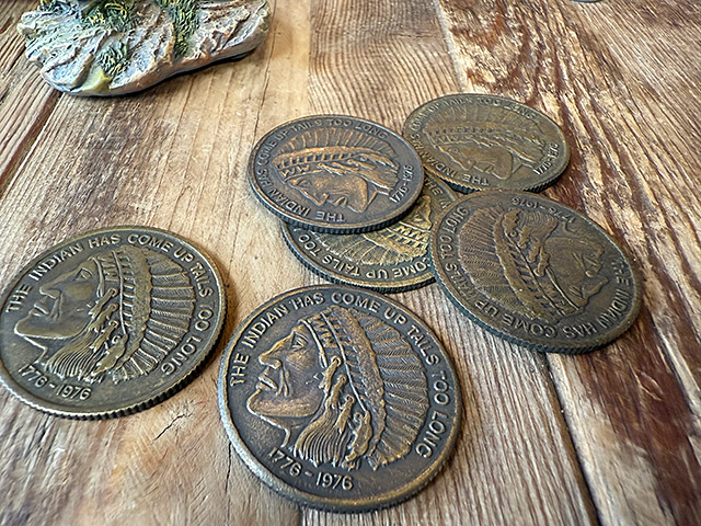 ヴィンテージ トークン （インディアン） □ アメリカン雑貨 アメリカ