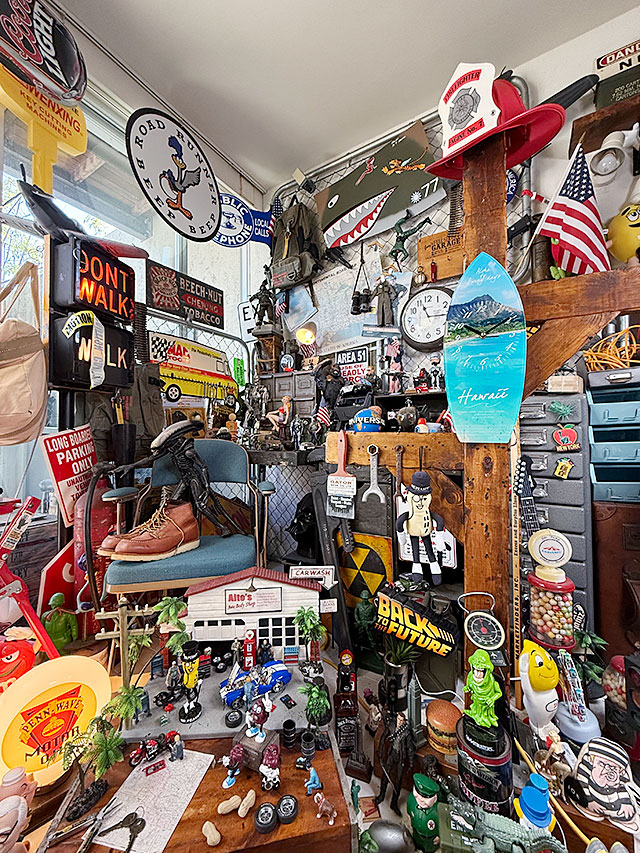 ハワイ　ワイキキビーチ　サーフボード　ガラスクロック　L　壁掛け時計 ■ アメリカン雑貨 アメリカ雑貨 |  | 05