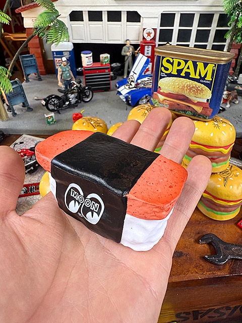 ムーンアイズ　スパムむすび　アンテナトッパー　Da Plate Lunch 808 x MOON ■ アメリカン雑貨 アメリカ雑貨 |  | 03