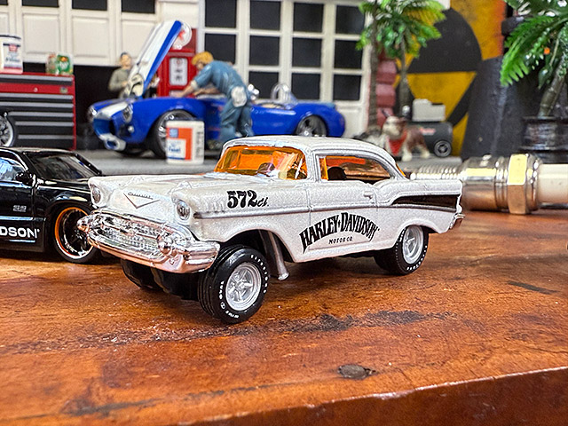 マイスト　ハーレーダビッドソン　カスタムカー　ミニカー　1/64スケール　（6台セット） ■ アメリカン雑貨 アメリカ雑貨 | Harley Davidson | 06