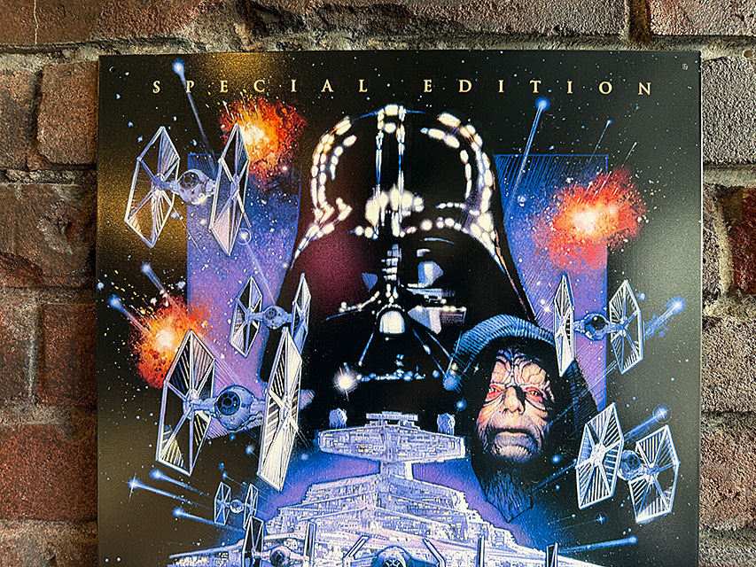 スターウォーズ　1980年公開　エピソード5　帝国の逆襲　ブリキ看板 ■ アメリカン雑貨 アメリカ雑貨 |  | 01