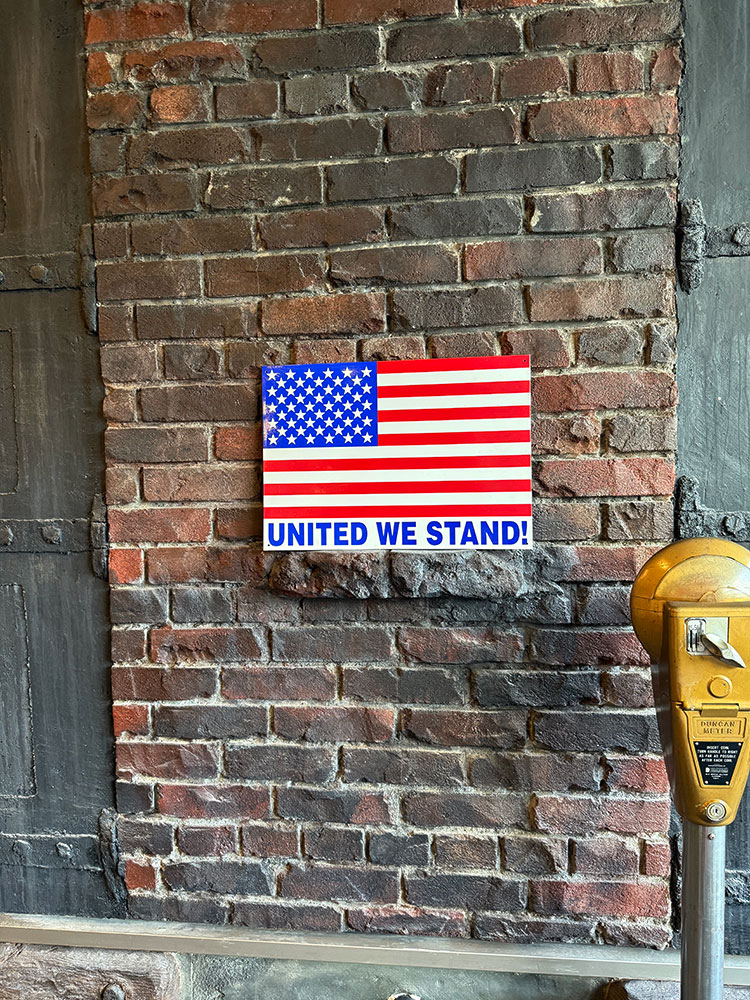 星条旗　ブリキ看板　（UNITED WE STAND!） ■ アメリカン雑貨 アメリカ雑貨 |  | 01
