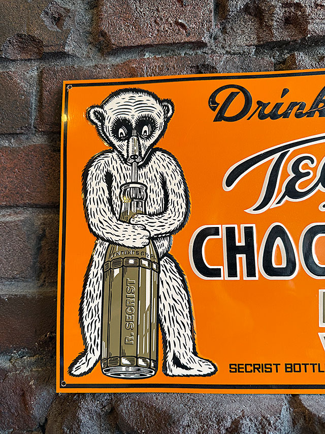 テディ　チョコレート　ドリンク　メタルサイン　看板 ■ アメリカン雑貨 アメリカ雑貨 爆買 |  | 01