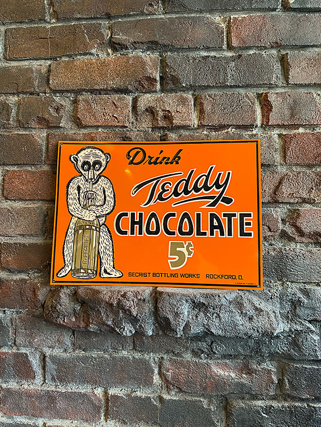 テディ　チョコレート　ドリンク　メタルサイン　看板 ■ アメリカン雑貨 アメリカ雑貨 爆買 |  | 04