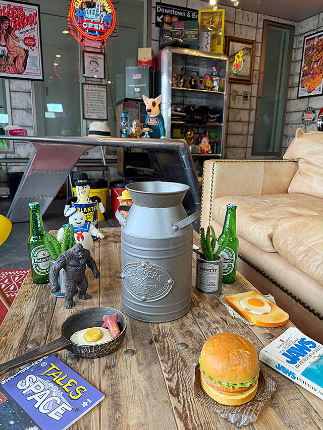 ミルク缶　（フラワー＆ガーデン）　ミルクポット ■ アメリカン雑貨 アメリカ雑貨 |  | 07