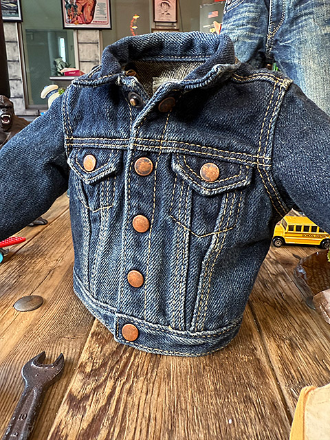 アライヤン ミニチュア Gジャン （濃色） 岡山産デニム MADE IN JAPAN
