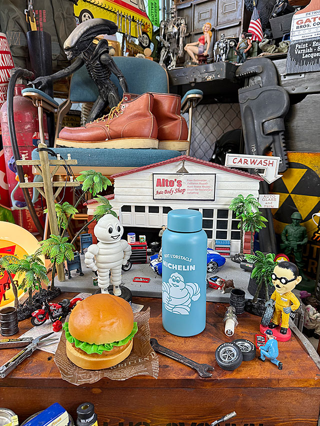 ミシュラン　ステンレスボトル　500ml　（ランニングビブ）　真空断熱二重構造 ■ アメリカン雑貨 アメリカ雑貨 |  | 05