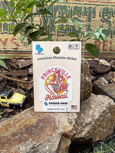 ステッカーパック　アウトドア　ステッカー　Sサイズ　（ハワイ　ウクレレ）　MADE IN U.S.A.　耐水＆耐光素材　PVCステッカー |  | 03