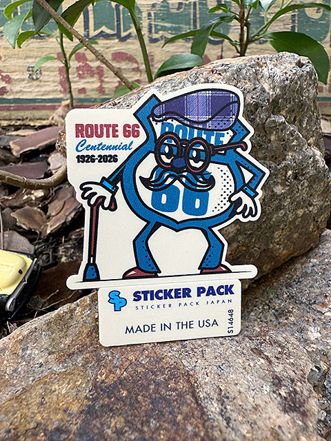 ステッカーパック　アウトドア　ステッカー　ルート66シリーズ　Sサイズ　（ルート66　シニア）　MADE IN U.S.A.　耐水＆耐光素材　PVC | 
