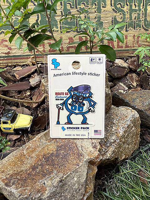 ステッカーパック　アウトドア　ステッカー　ルート66シリーズ　Sサイズ　（ルート66　シニア）　MADE IN U.S.A.　耐水＆耐光素材　PVC |  | 03