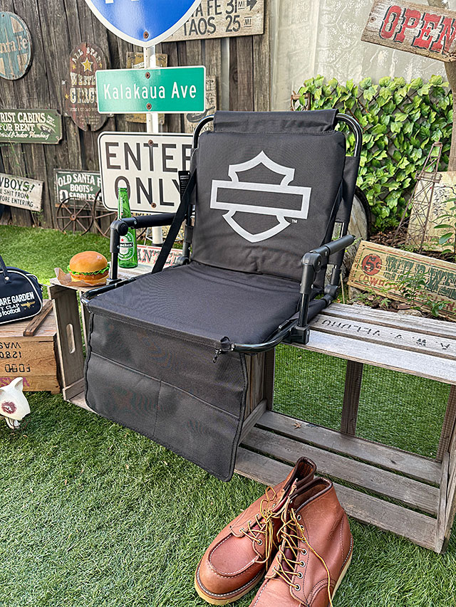 ハーレーダビッドソン　オフィシャル　スタジアムシート　折りたたみ ■ アメリカン雑貨 アメリカ雑貨 | Harley Davidson