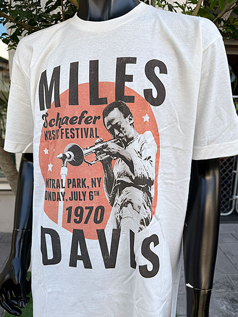 マイルス・デイヴィス オフィシャル Tシャツ MILES DAVIS ジャズ