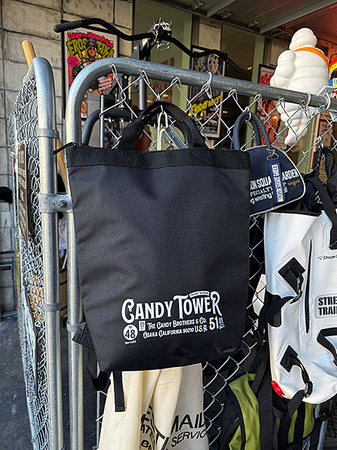 キャンディタワー　オフィシャル　ハンドル付き　2WAY　バックパック　15L　リュック　トート ■ アメリカン雑貨 アメリカ雑貨 |  | 05