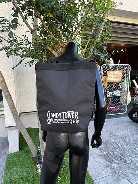キャンディタワー　オフィシャル　ハンドル付き　2WAY　バックパック　15L　リュック　トート ■ アメリカン雑貨 アメリカ雑貨 |  | 04